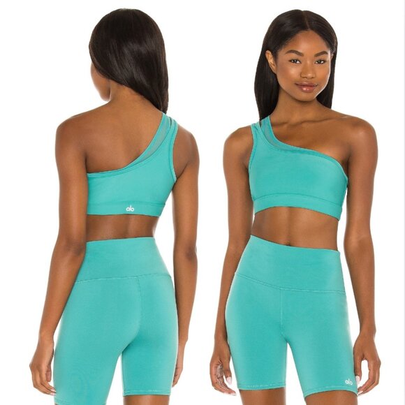 ALO Yoga Tops - ALO Yoga Airlift Excite Bra – Ocean Teal, Size Small